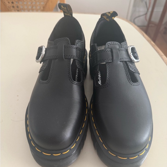 Dr. Doc Martens Audrick T-bar Mary Jane Platform Loafers - Picture 7 of 13